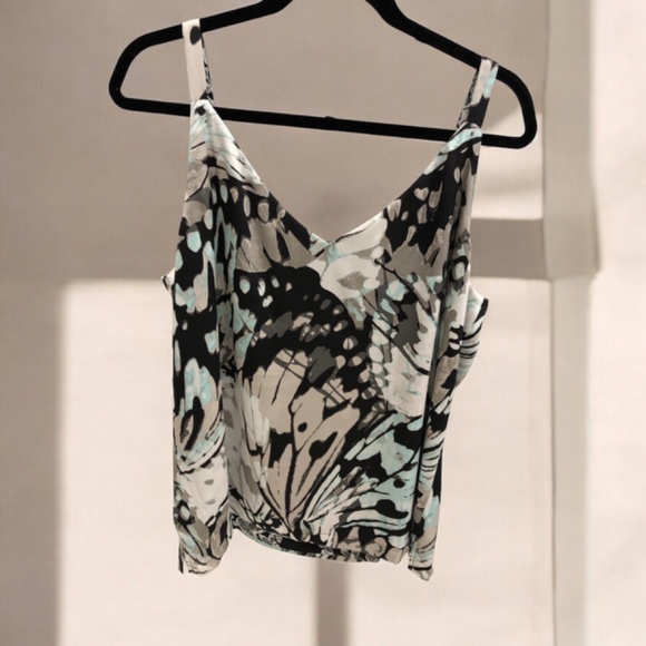 WHBM Reversible Sleeveless Dual Neck Cami size Xl - Picture 2 of 13